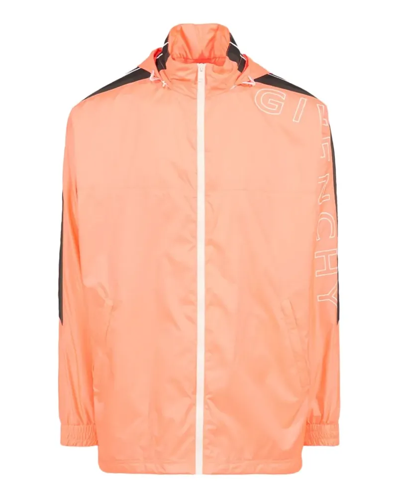 Givenchy Oversized-Windbreaker mit Logo-Print - Orange Orange