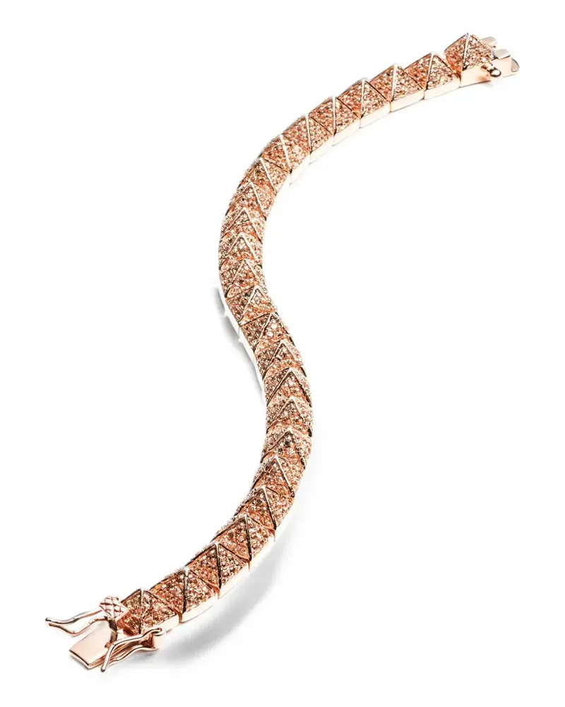 Eddie Borgo pyramid-shape bracelet - Gold Gold