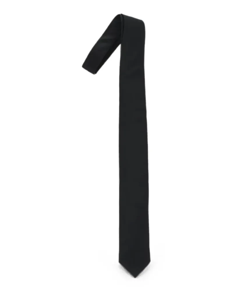 Corneliani Krawatte aus Seide - Schwarz Schwarz