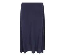 Geraffter Rock - Blau