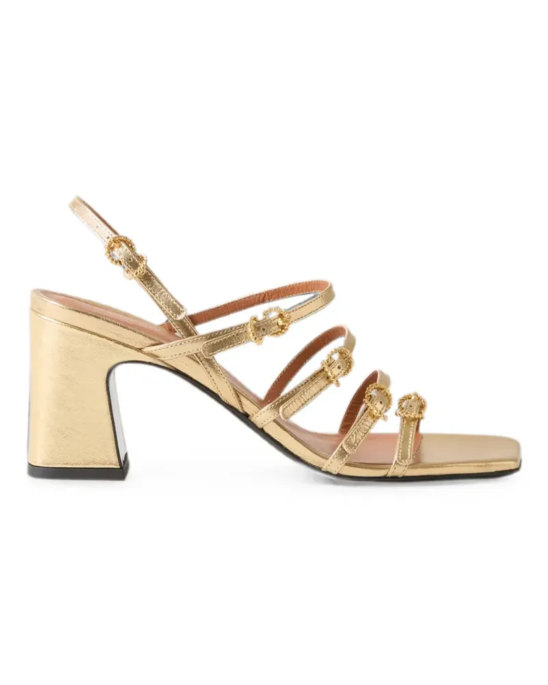 Claudie Pierlot Sandalen mit mehreren Riemen - Gold Gold
