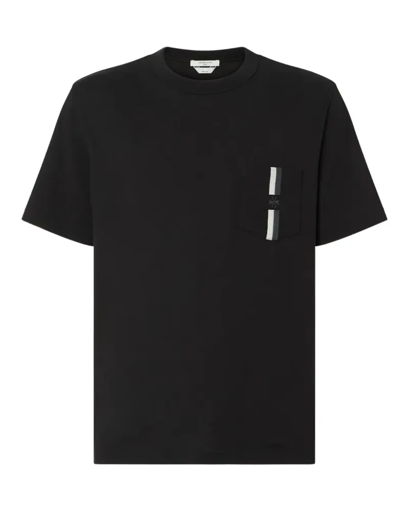 Jacob Cohën striped-pocket T-shirt - Schwarz Schwarz