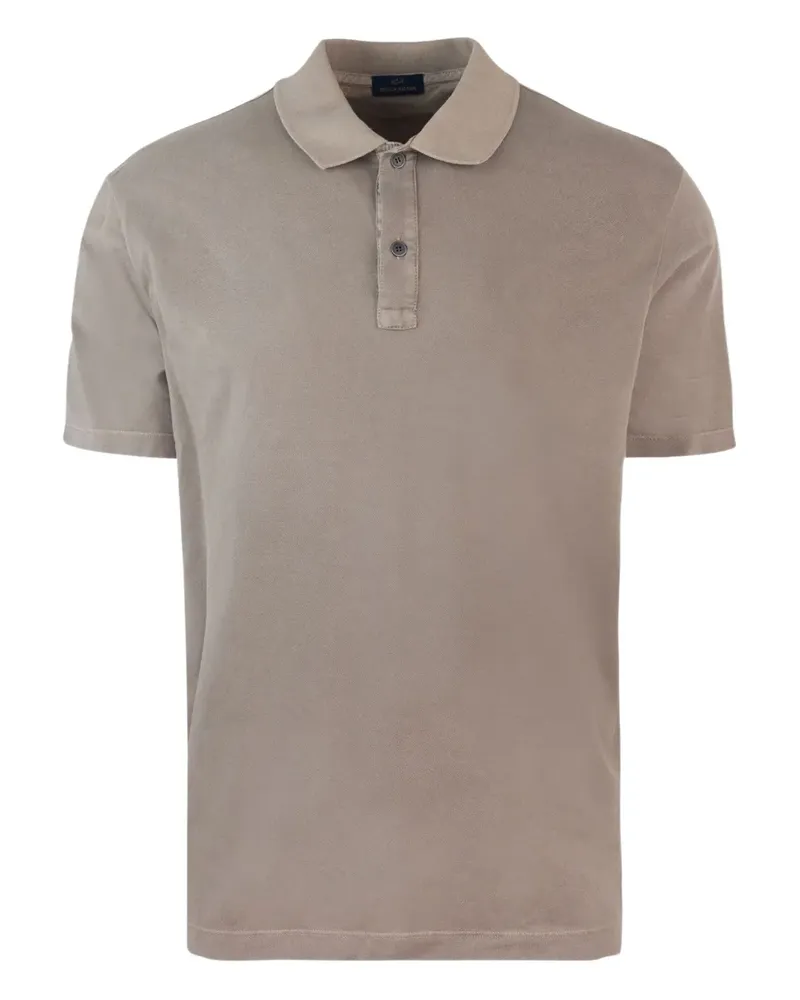 Paul & Shark Poloshirt mit kurzen Ärmeln - Nude Nude