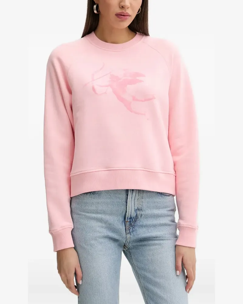 Fiorucci cupid-graphic sweatshirt - Rosa Rosa