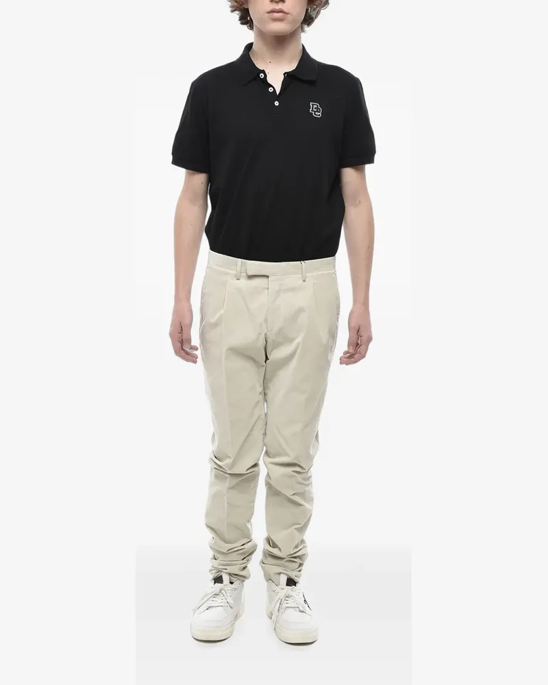 Corneliani ribbed velour trousers - Nude Nude