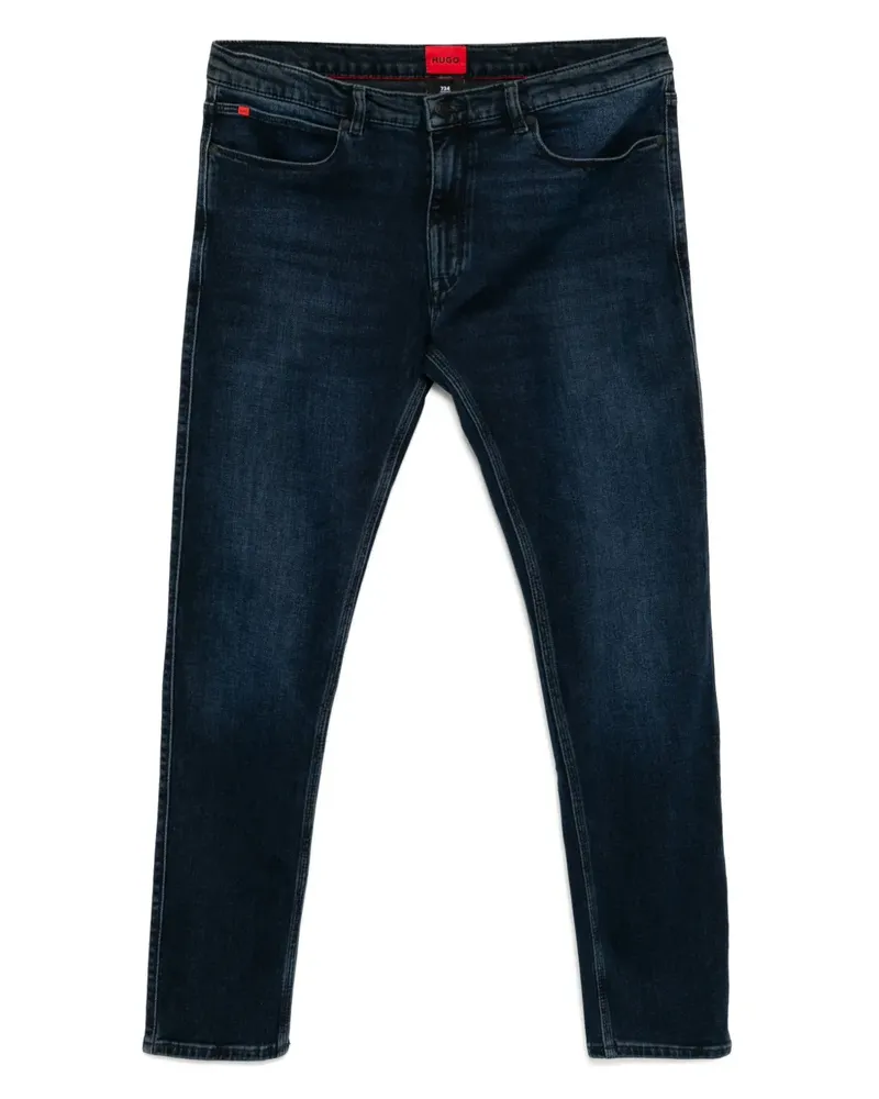 HUGO BOSS Slim-Fit-Jeans - Blau Blau