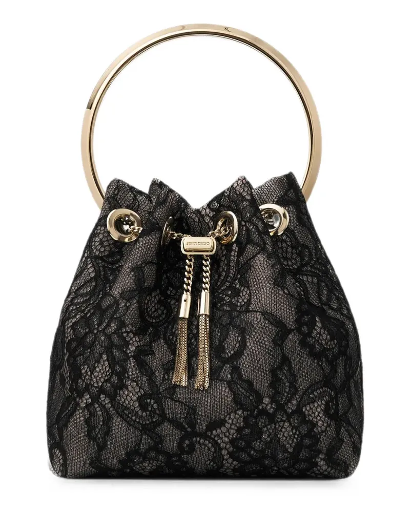 Jimmy Choo Bon Bon Beuteltasche - Schwarz Schwarz