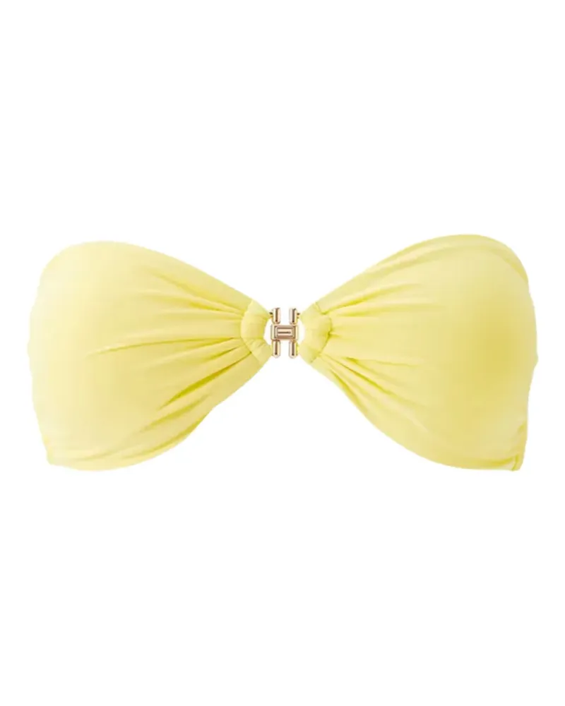 Melissa Odabash Istanbul bandeau bikini top - Gelb Gelb
