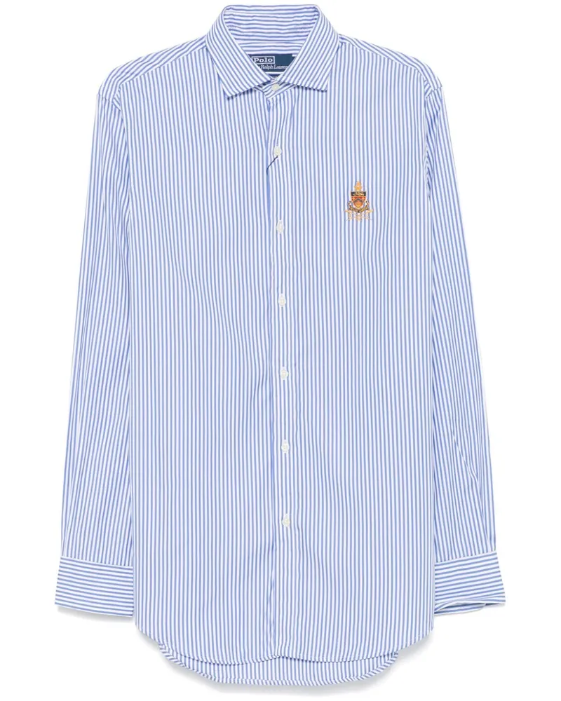 Ralph Lauren Gestreiftes Hemd - Weiß Weiß