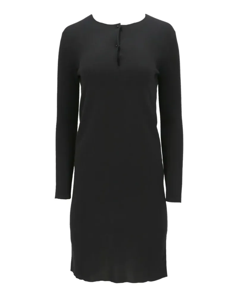 Tom Ford Geknöpftes Midikleid - Schwarz Schwarz