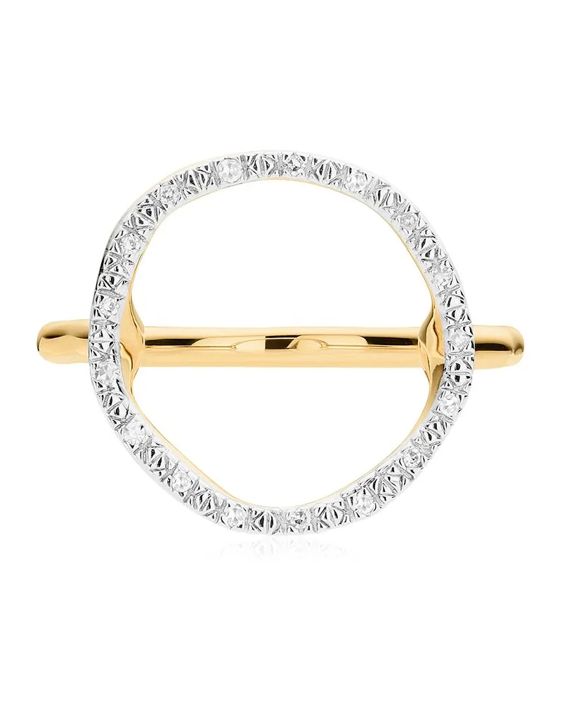 Monica Vinader Riva Diamantenring - Gold Gold