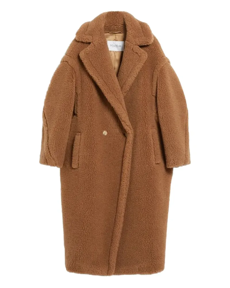 Max Mara Teddy Mantel - Braun Braun