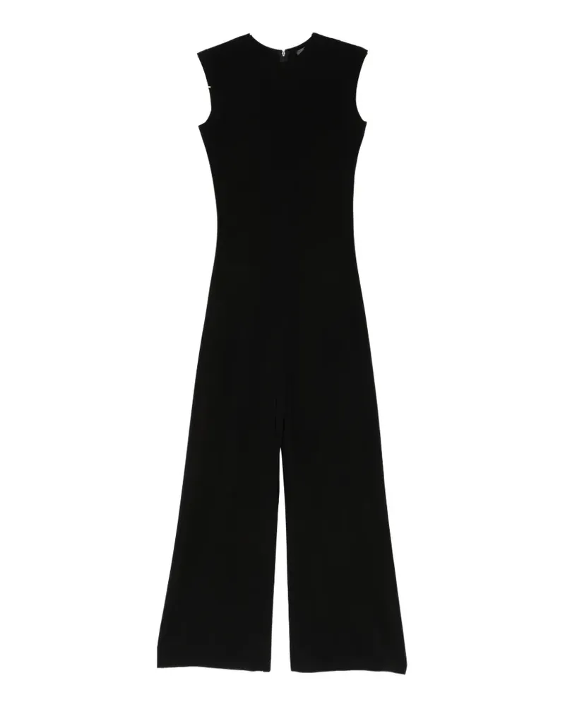 Norma Kamali sleeveless jumpsuit - Schwarz Schwarz