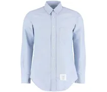 Klassische Button-down-Hemd - Blau