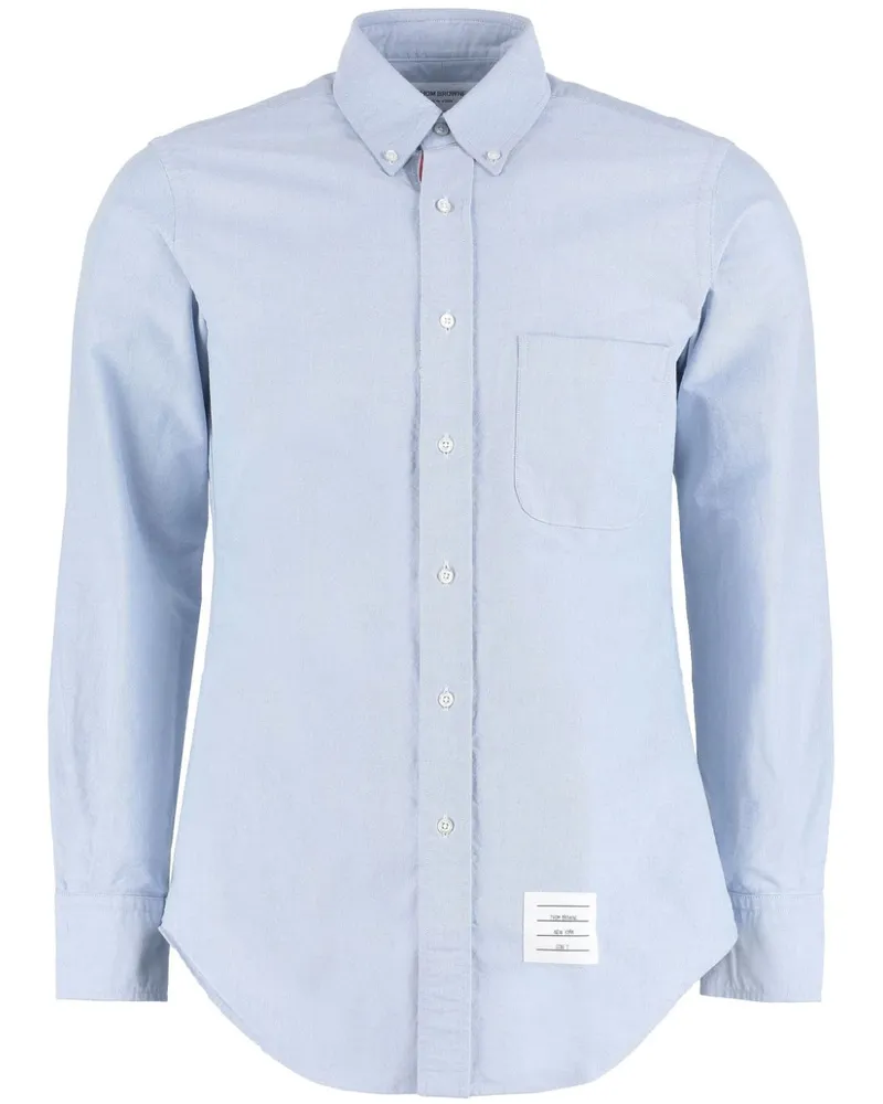 Thom Browne Klassische Button-down-Hemd - Blau Blau