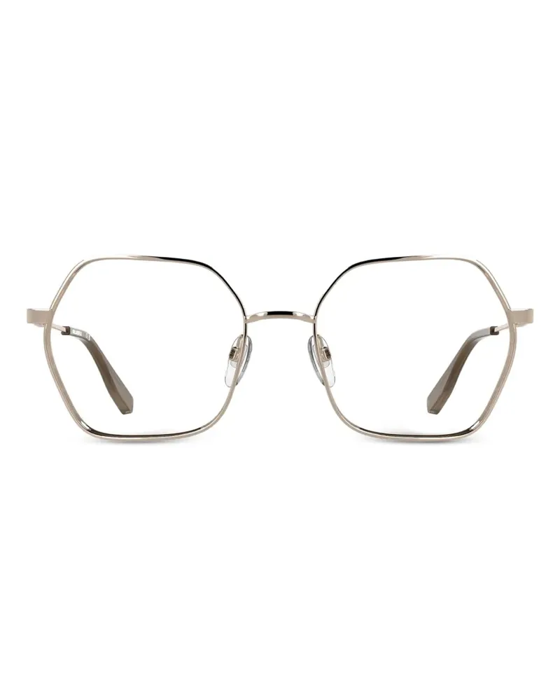 Karl Lagerfeld Brille mit geometrischem Gestell - Gold Gold