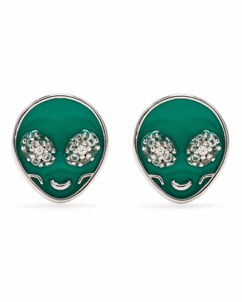 DARKAI Brother From Another Planet Ohrringe - Silber Silber