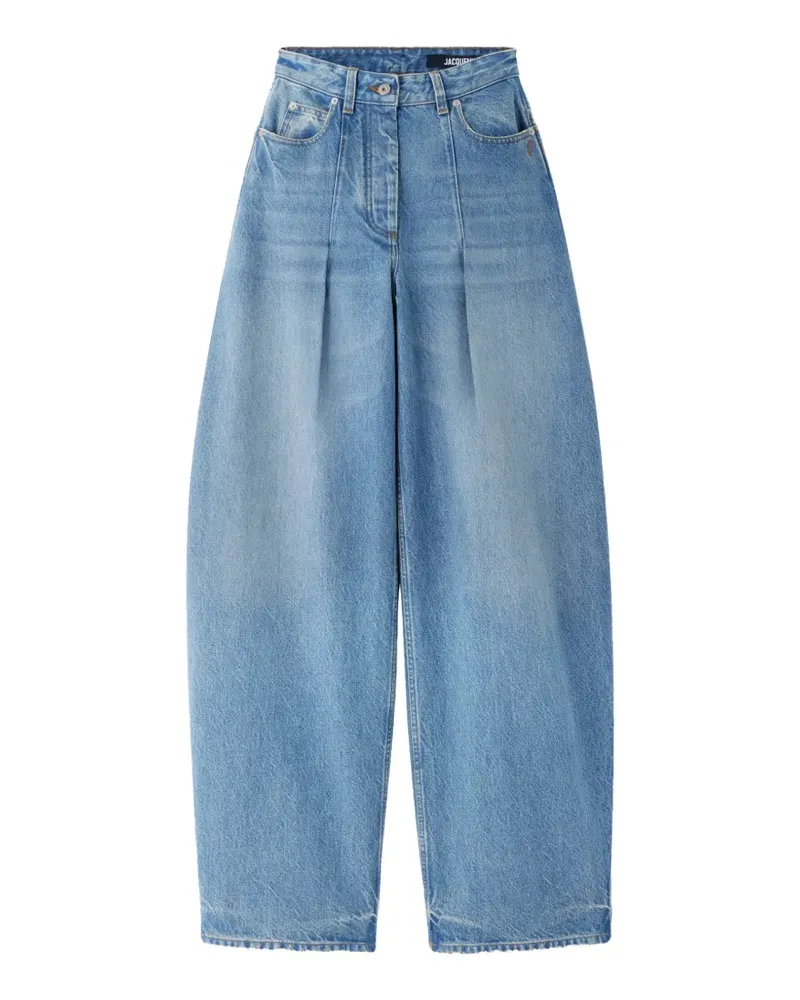 Jacquemus Le De-Nîmes Ovalo Jeans - Blau Blau