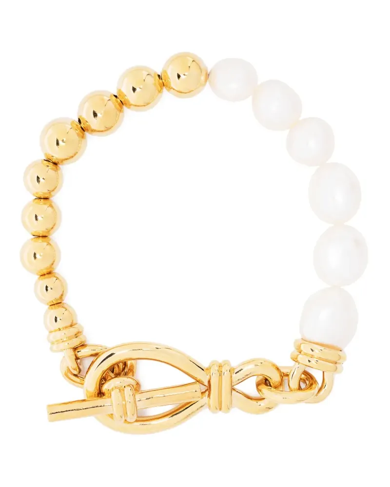 Missoma Armband mit Barockperlen - Gold Gold
