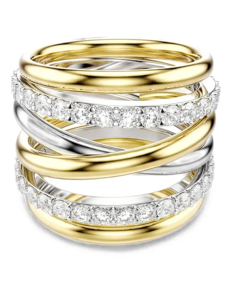 Swarovski Hyperbola cocktail ring - Gold Gold