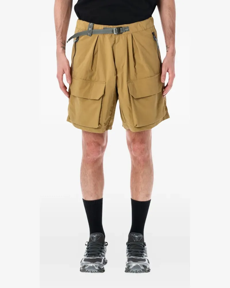 and wander twill cargo shorts - Nude Nude