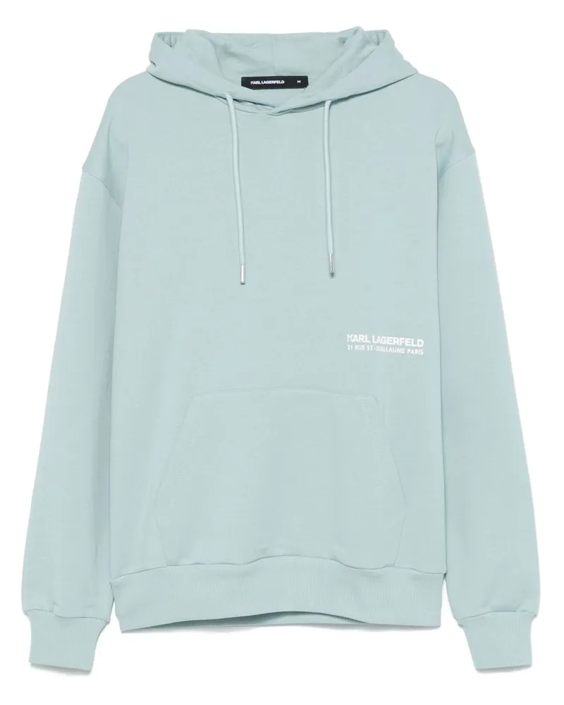 Karl Lagerfeld Rue St-Guillaume Hoodie - Blau Blau