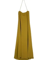 forte_forte Neckholder-Maxikleid Grün