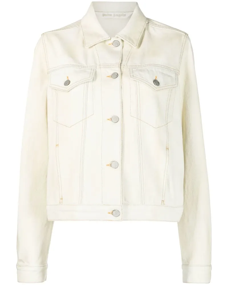 Palm Angels Bull Loose Jeansjacke - Nude Nude