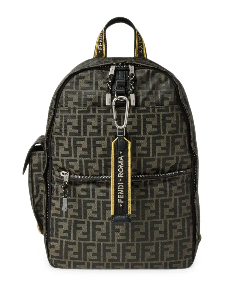 Fendi Climb Superlight FF Zucca Rucksack - Braun Braun