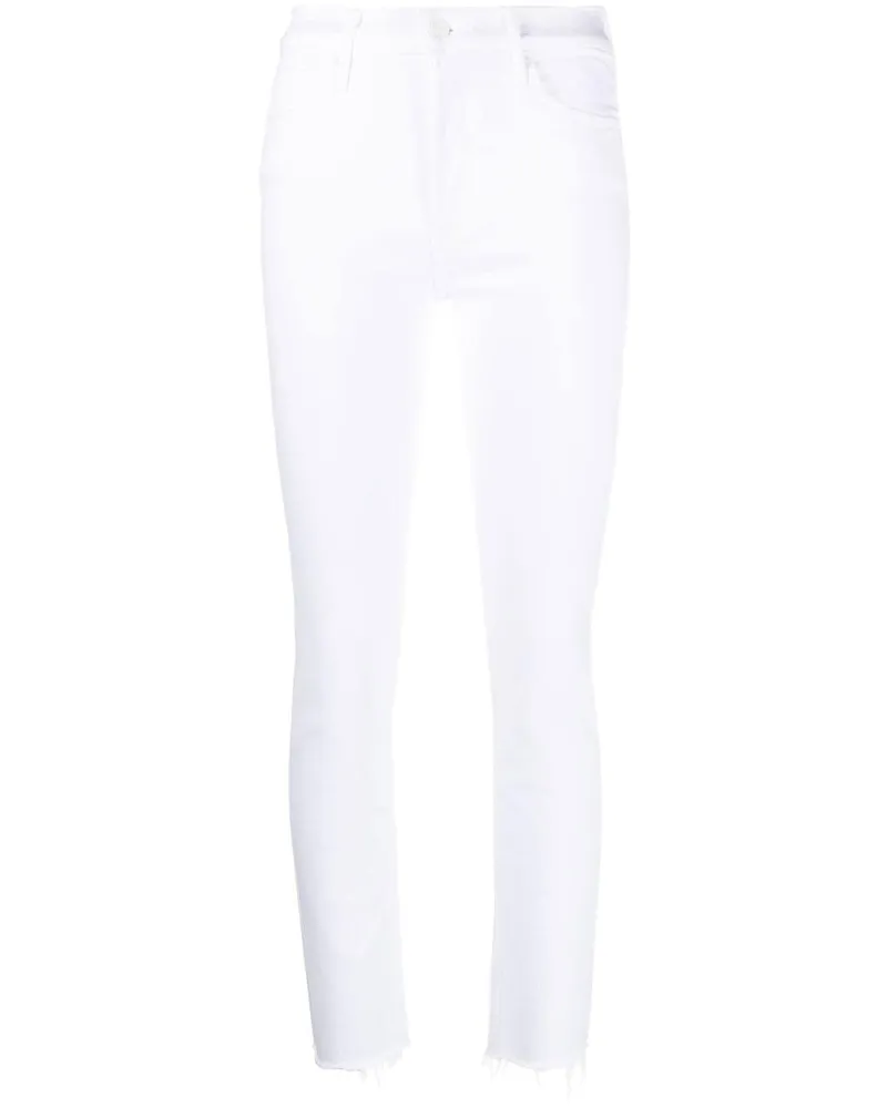 Mother Fairest of Them All Jeans mit geradem Bein - Weiß Weiß