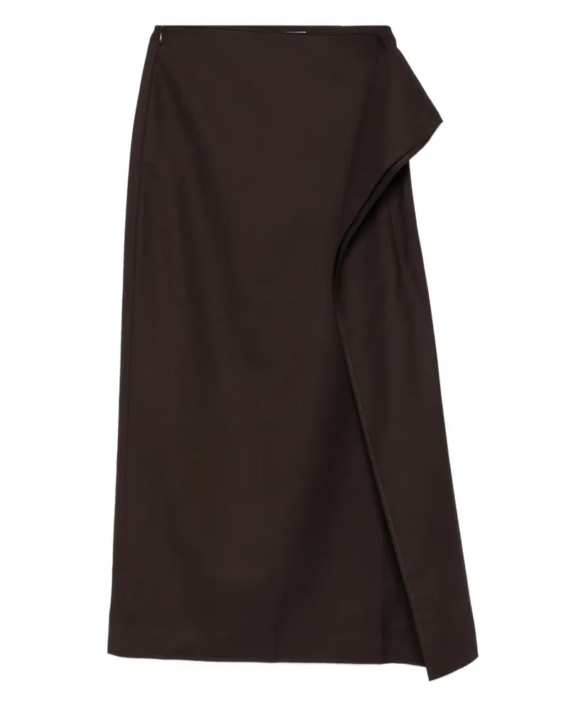 Séfr Rock mit Knöpfen - Braun Braun