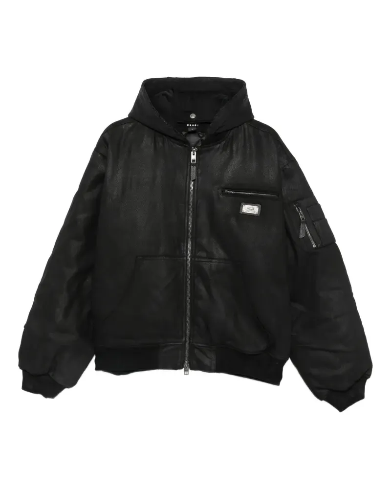 ksubi Sin City waxed-finish jacket - Schwarz Schwarz