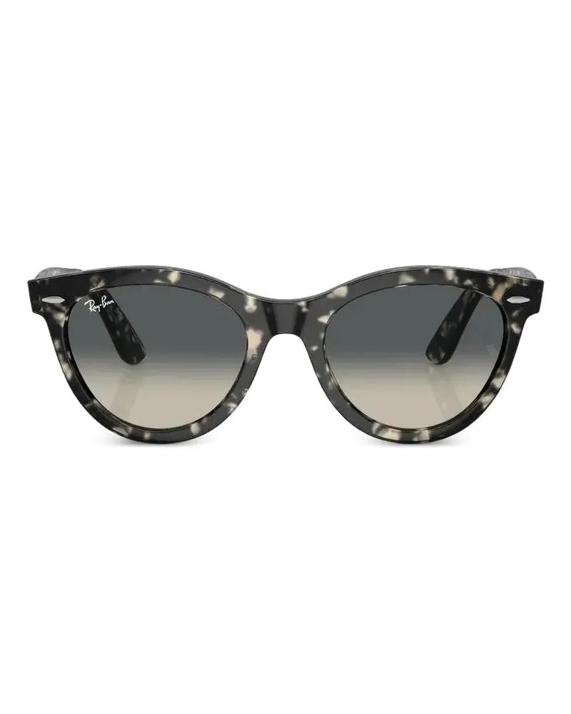 Ray Ban Wayfarer tortoiseshell-effect sunglasses - Schwarz Schwarz