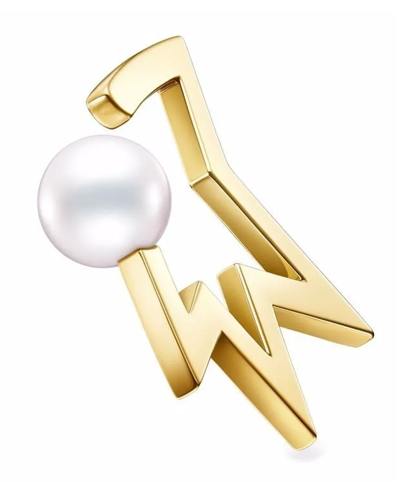 TASAKI 18kt Comet Plus Neo Ear Cuff aus Gelbgold mit Perlen Gold