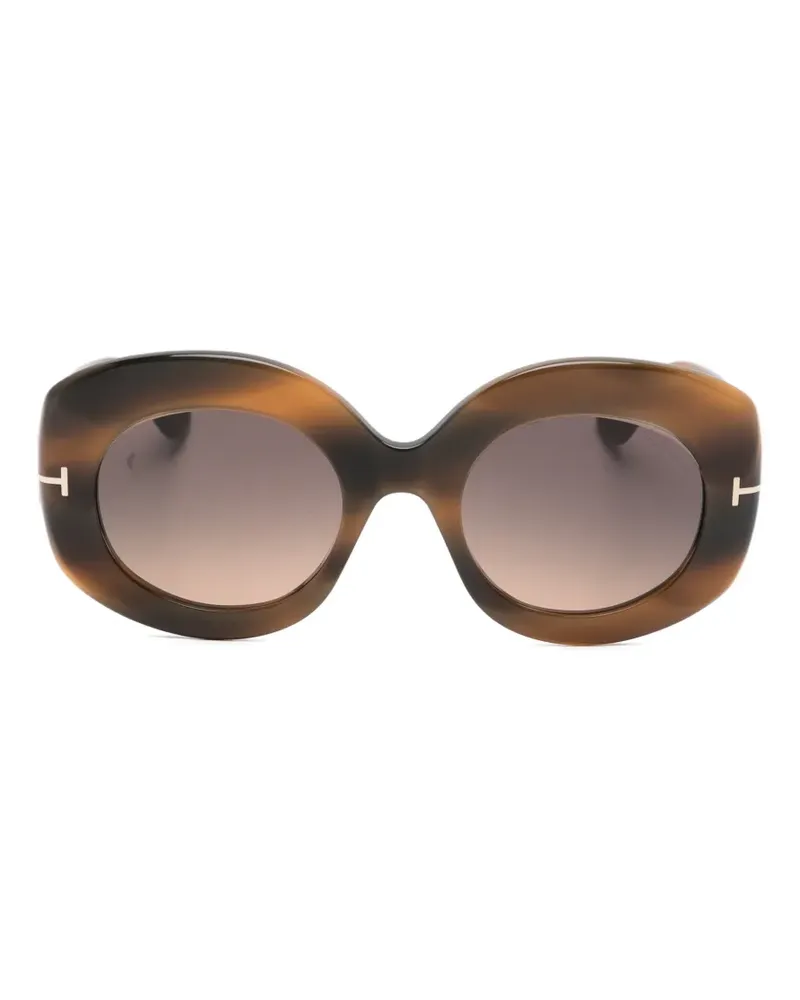 Tom Ford Claudette Sonnenbrille - Braun Braun