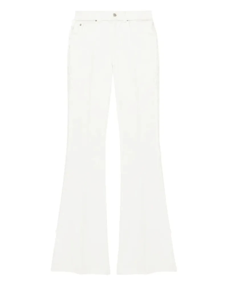 Alexander McQueen Jeans mit weitem Bein - Weiß Weiß