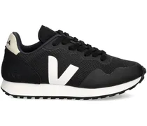 SDU Sneakers mit Logo - Schwarz