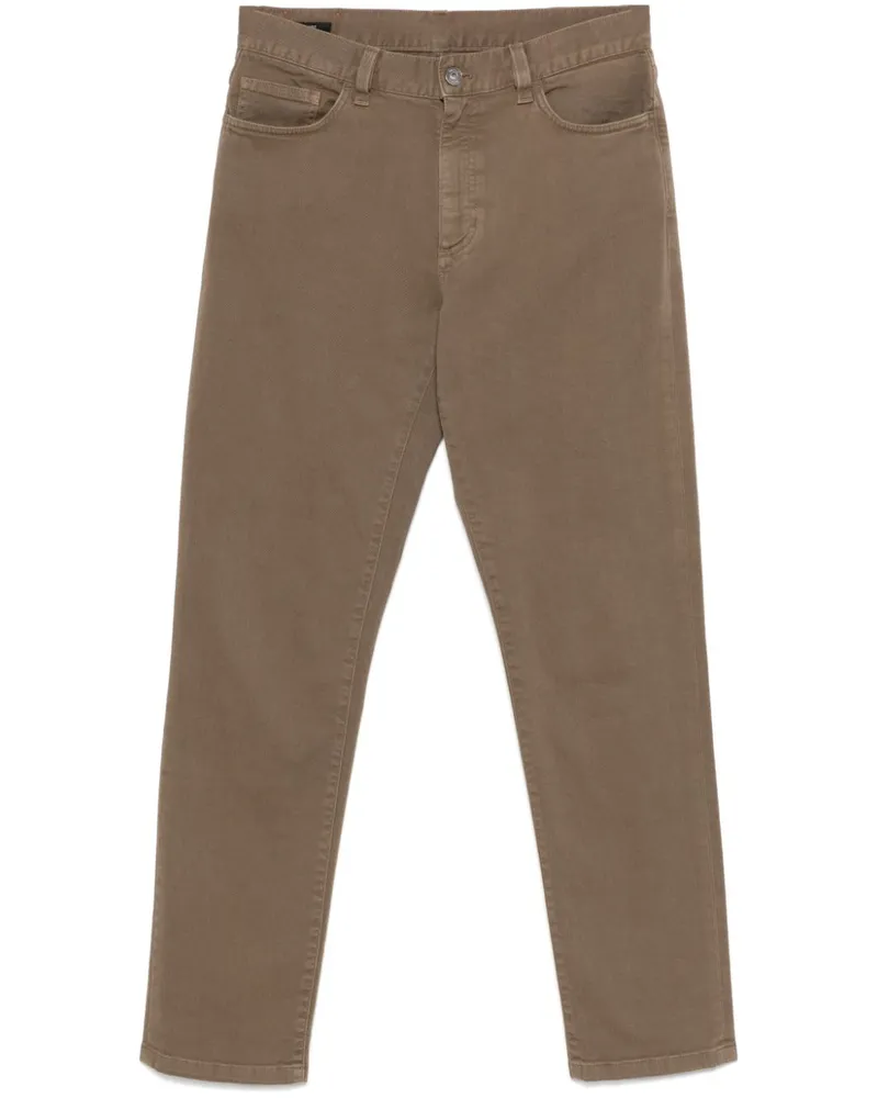 Ermenegildo Zegna City Hose - Braun Braun