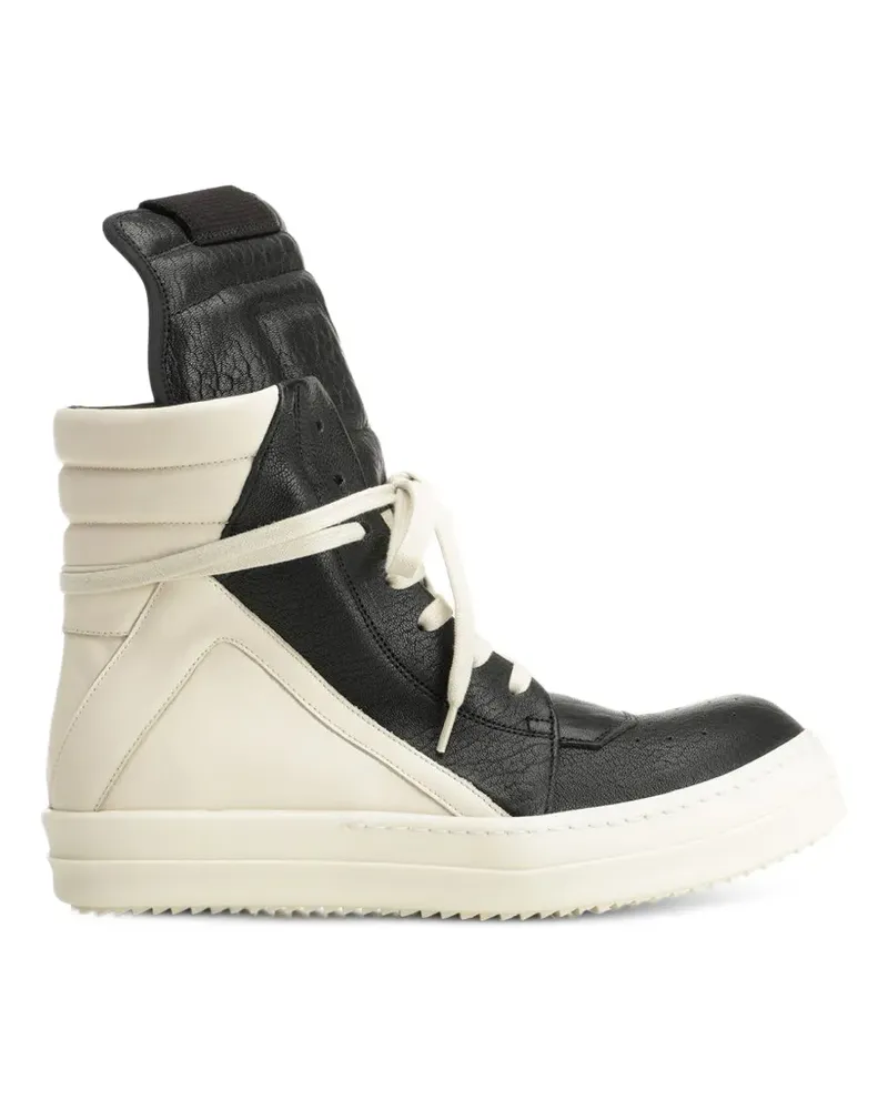 Rick Owens Geobasket High-Top-Sneakers - Schwarz Schwarz