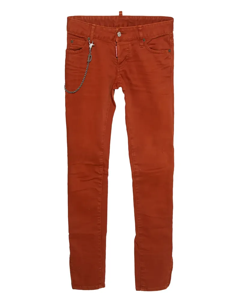 Dsquared2 Klassische Skinny-Jeans - Orange Orange