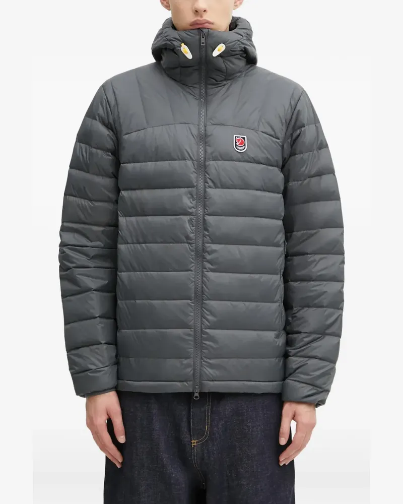 Fjäll Räven Expedition hooded-padded jacket - Grau Grau