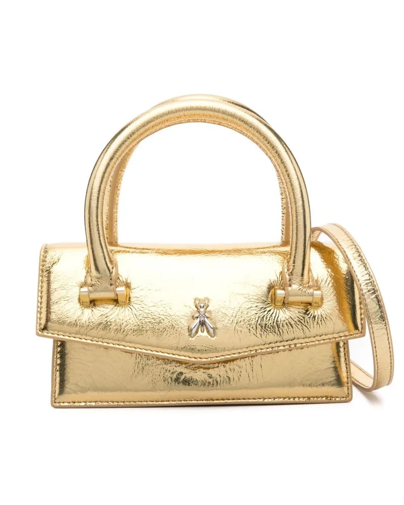 Patrizia Pepe Bamby Tote Bag Gold