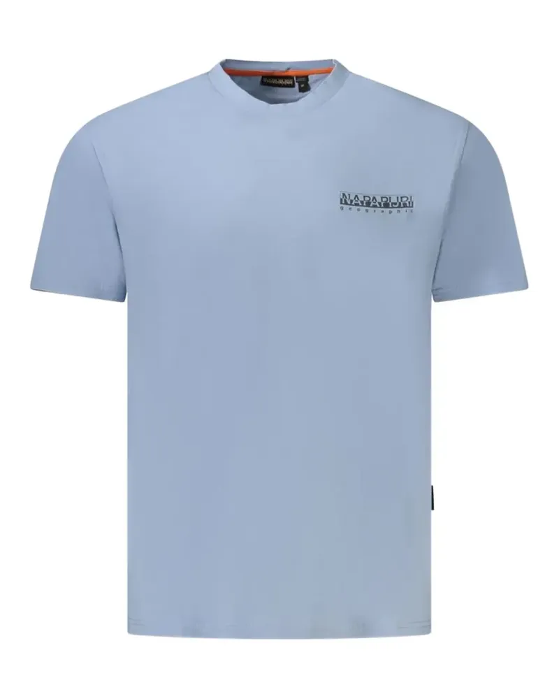 Napapijri T-Shirt mit Logo-Print - Blau Blau