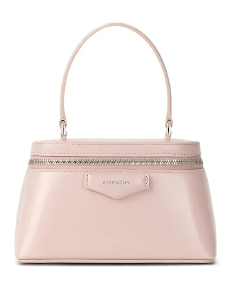 Givenchy Antigona Kosmetiktasche aus Box-Leder mit Kette - Rosa Rosa