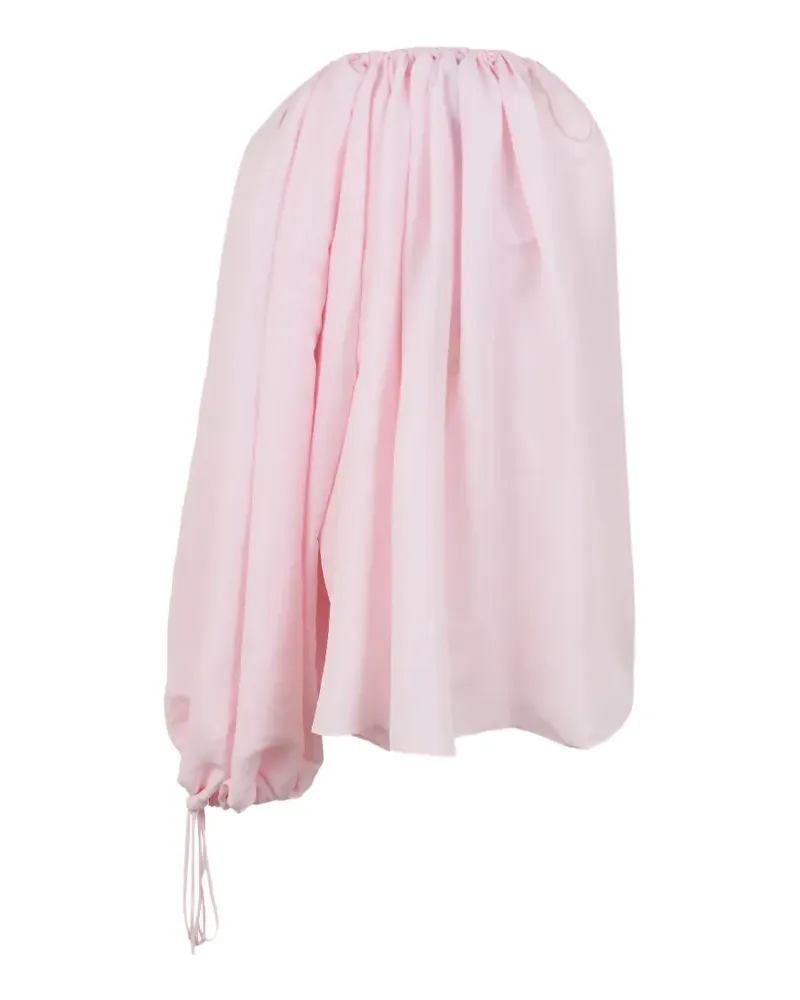 A.W.A.K.E. Asymmetrische Bluse - Rosa Rosa