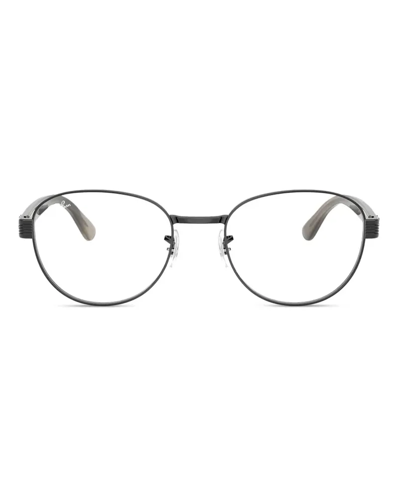 Ray Ban Brille mit rundem Gestell - Grau Grau