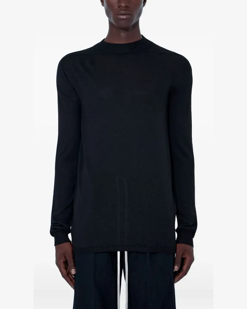 Rick Owens Level Lupetto long-sleeve sweater - Schwarz Schwarz