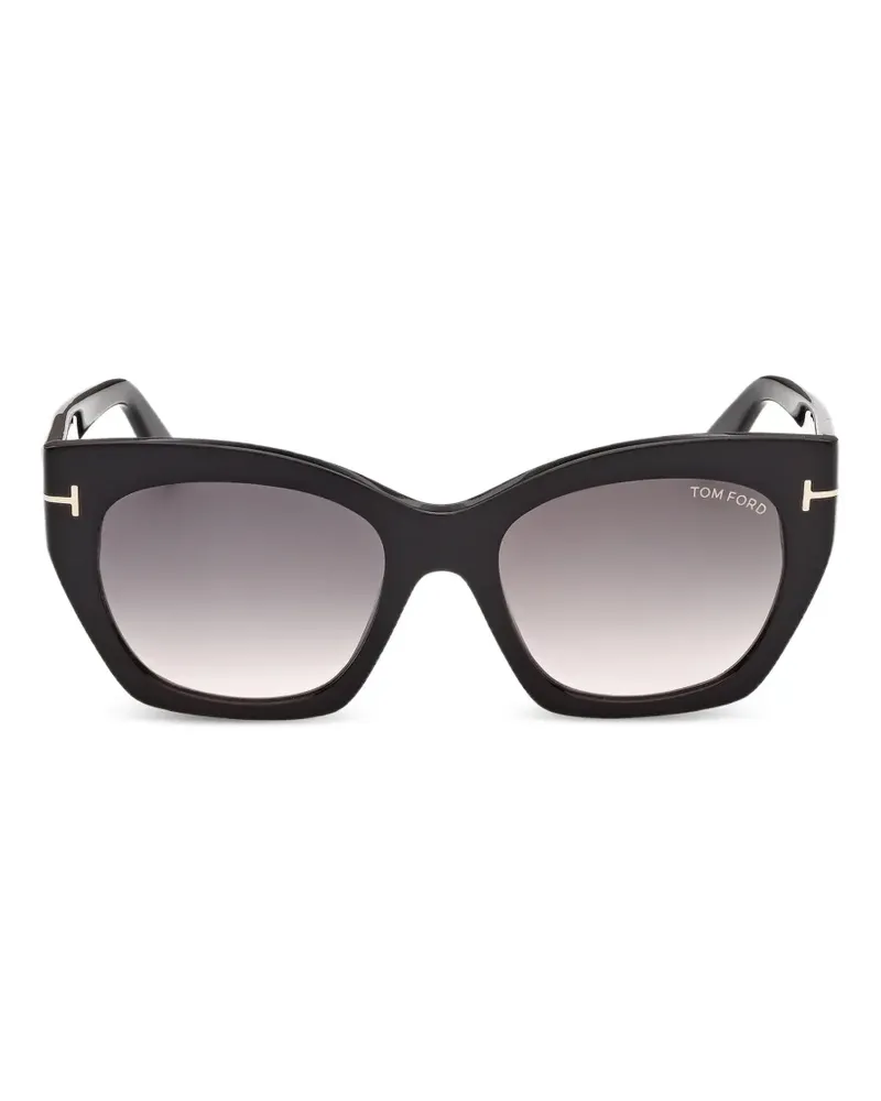 Tom Ford cat-eye frame sunglasses - Schwarz Schwarz