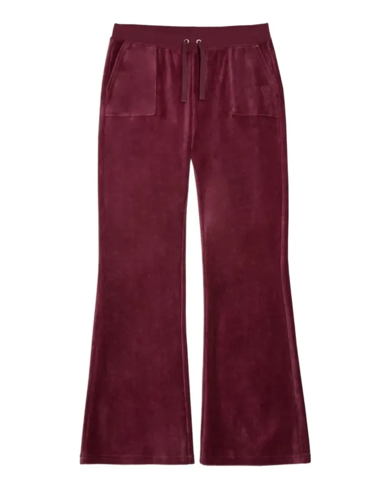 Juicy Couture Heritage Jogginghose aus Velours - Rot Rot