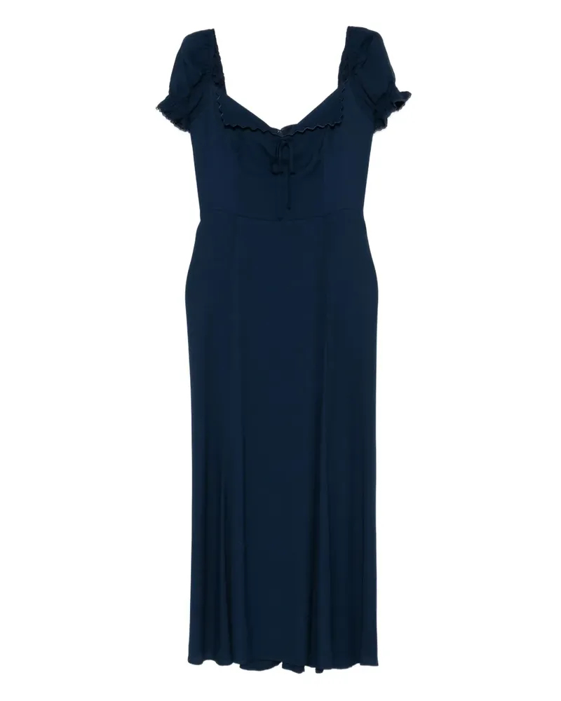 Reformation Shyla Kleid - Blau Blau
